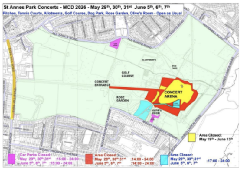 St Anne’s Park Concerts 2026: Your Local Resident Guide